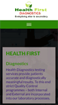 Mobile Screenshot of healthfirstdiagnostics.com